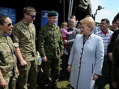 Грибаускайте: самое сильное оружие - единство  - Литва и страны Балтии