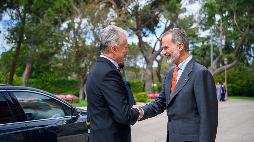 Президент встретился с королем Испании Филиппом VI