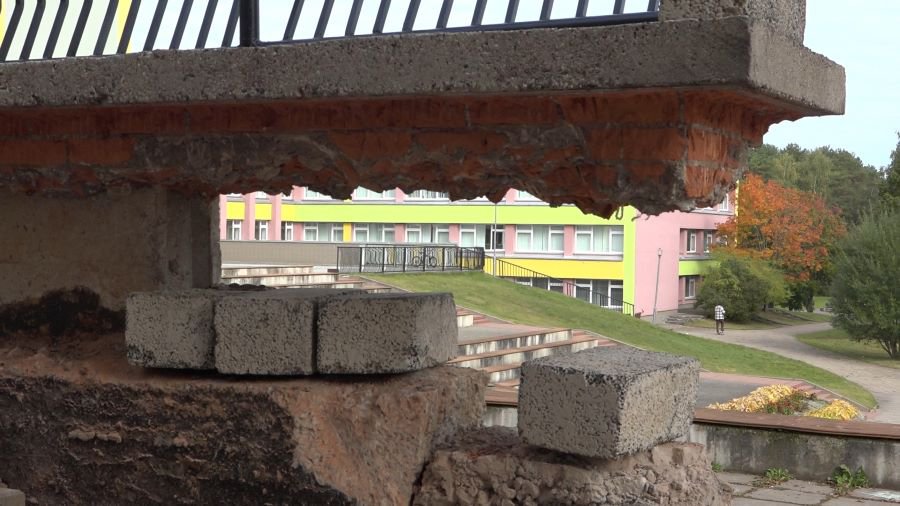 Ведутся работы по ремонту амфитеатра „Gerosios vilties“ (видео) - В Висагинасе