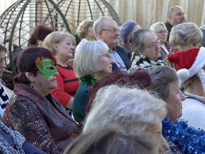 Сеньорам возраст не помеха (видео) - В Висагинасе