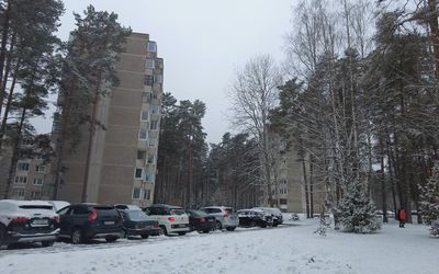 График уборки дворов | 7–9 января 2026 г. - В Висагинасе