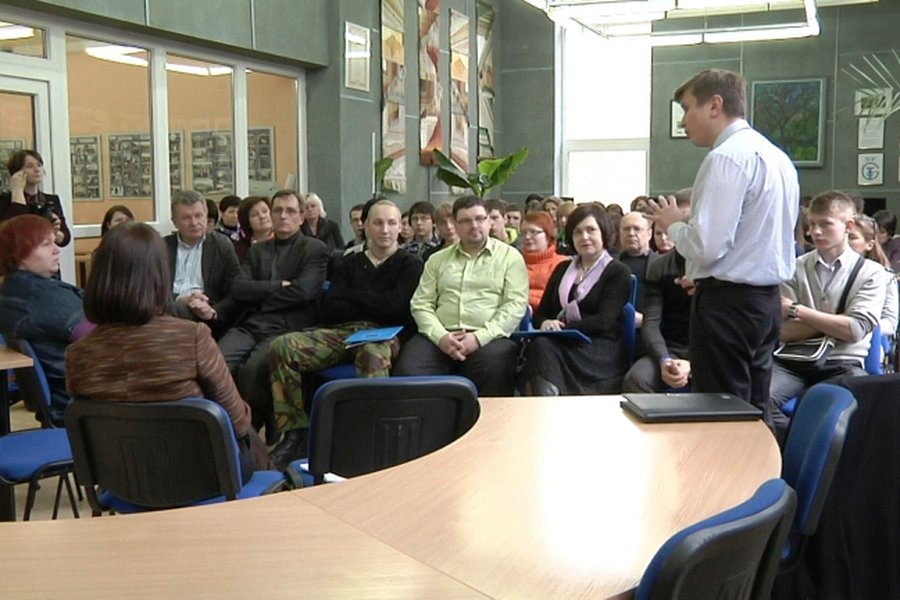 «Висагинас - Брюссель: 8 лет в Европейском Союзе»                                                                                             - В Висагинасе