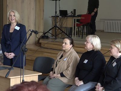 Общественности прогимназии „Геросёс вильтес“ были представлены выводы внешнего аудита (видео) - В Висагинасе