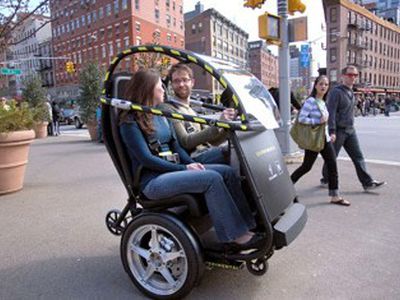 Представлен прототип двухколесного электромобиля - Хобби, отдых и развлечения