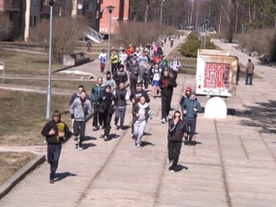 На старт! Внимание! Марш!                                                                                                 - В Висагинасе
