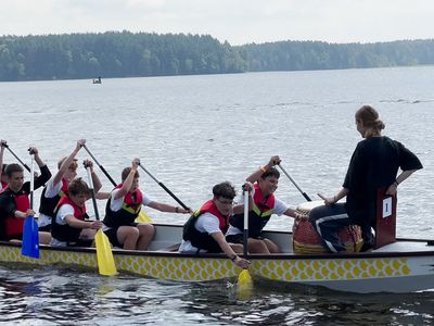 «Драконы» изменили формат, но не утратили зрелищности (видео) - В Висагинасе
