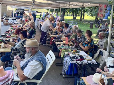 Наши мастерицы представили город на уникальном чемпионате (фотогалерея) - Висагинас и висагинцы