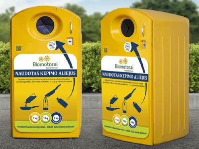 В Висагинасе открыты три новые точки приёма использованного растительного масла - В Висагинасе