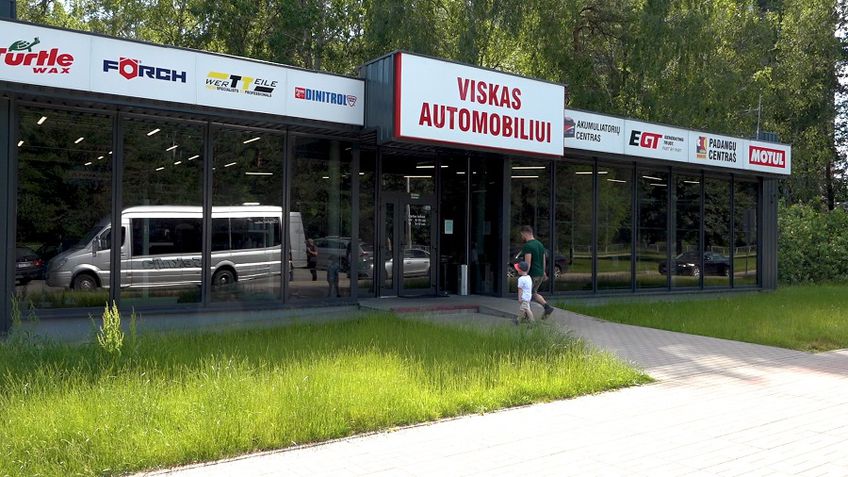 Добро пожаловать в Магазин автозапчастей  "Viskas Automobiliui" (видео)