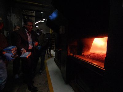 В Аргентине сожгли кокаин, обнаруженный в одном из зданий посольства РФ - В Мире