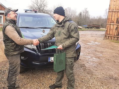 Pūškų užkardos pasieniečių ir pasienio gyventojų bendradarbiavimo vaisius – lojalumas ir pilietiškumas - Lietuva ir Baltijos šalys