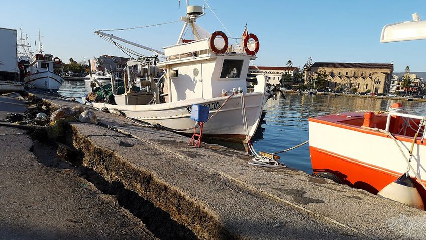 Jonijos jūroje prie Graikijos krantų įvyko stiprus žemės drebėjimas