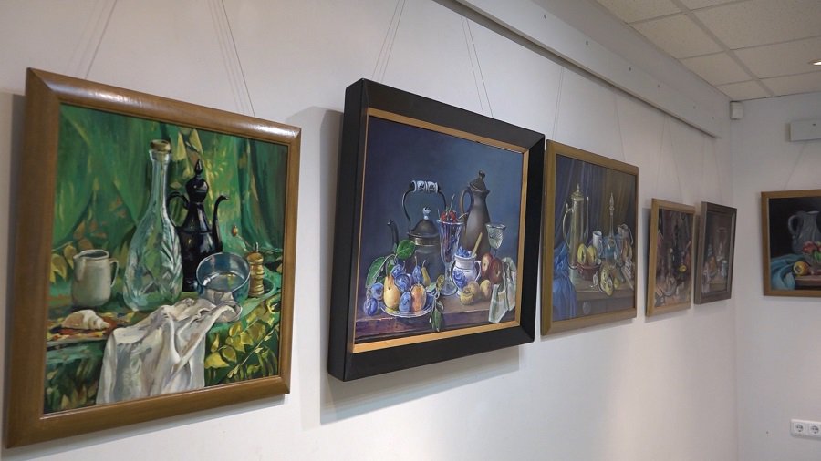 В чем заключается счастье художника? (видео) - В Висагинасе