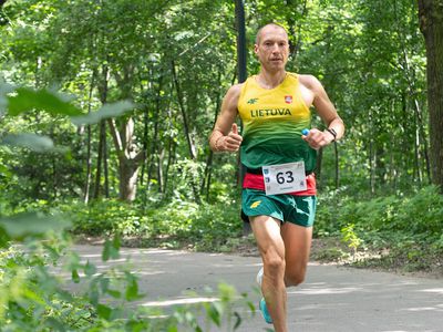 Знакомьтесь: новый рекордсмен мира по бегу на сверхдлинные дистанции - Александр Сорокин (видео) - В Висагинасе