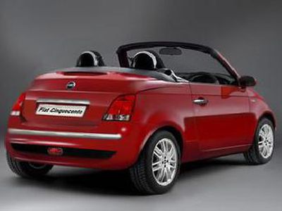 Из Fiat 500 сделают кабриолет - Хобби, отдых и развлечения