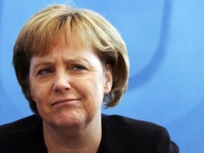 Со свистком против Меркель - В Мире