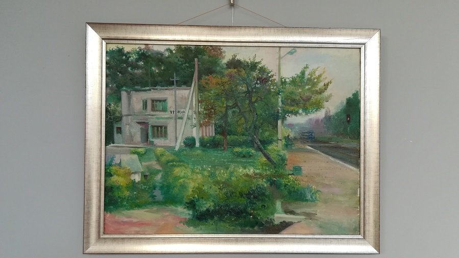 «30 пейзажей». Персональная выставка Андрея Денисенко (видео) - В Висагинасе