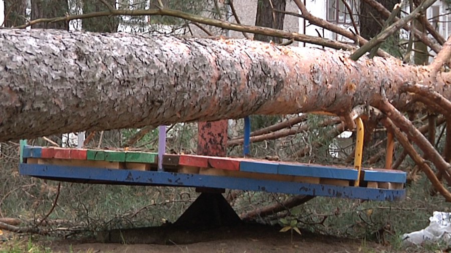 Хотя у природы нет плохой погоды, но последствия не всегда бывают приятными
 - В Висагинасе