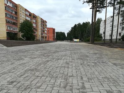 Ул. Висагино: утвержденный А. Милько проект 2010 года не был воплощен в жизнь - В Висагинасе