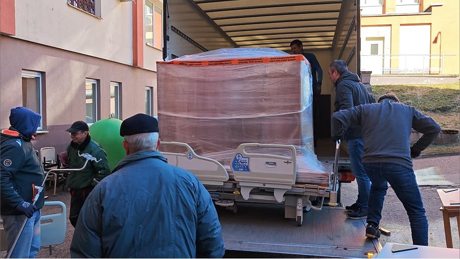 Гуманитарная помощь из Германии снова прибыла в Висагинас - В Висагинасе