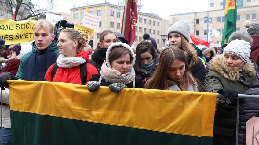 Pernai pedagogai surengė pusantro šimto streikų, daugiausia - Klaipėdos apskrityje