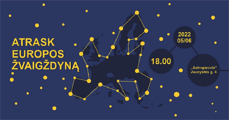 Kviečiame švęsti Europos dieną Visagine - Visagine