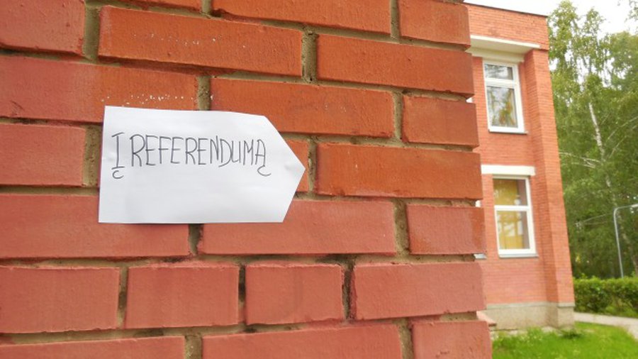 Референдум: Висагинасу безразлично - В Висагинасе