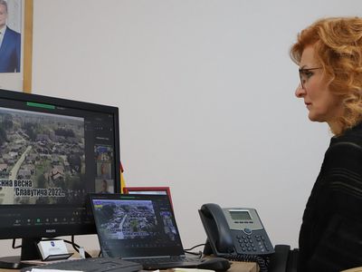 Вице-мэр приняла участие в заседании городского совета города Славутич (видео) - В Висагинасе