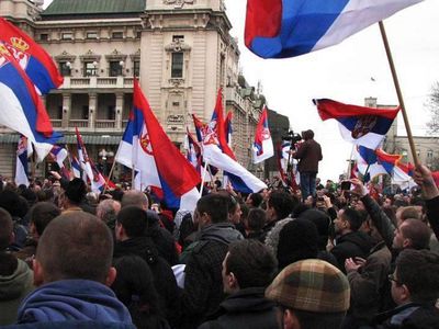 В Сербии прошли антиправительственные демонстрации - В Мире