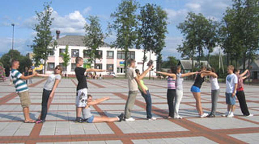 Вектор дружбы и сотрудничества - В Висагинасе