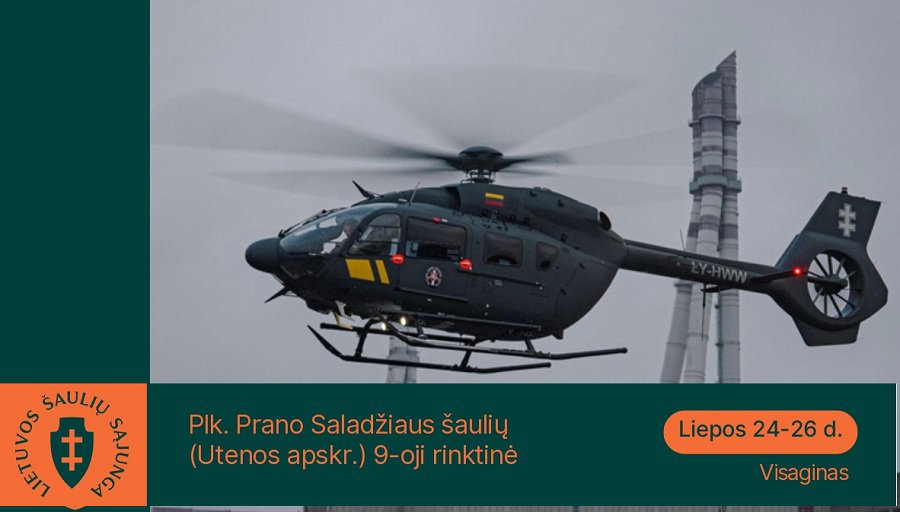 Gyventojų ir miesto svečių dėmesiui: Visagine vyks kompleksinės šaulių pratybos - Visagine