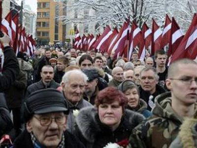 В Риге прошло шествие легионеров Ваффен СС и митинг антифашистов


 - Литва и страны Балтии