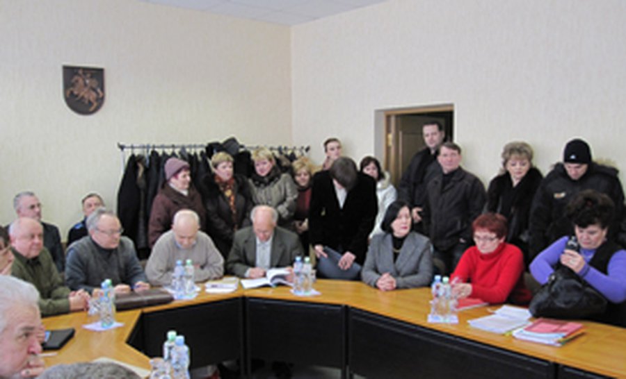 Заседания рабочей группы все длиннее и многолюднее... - В Висагинасе