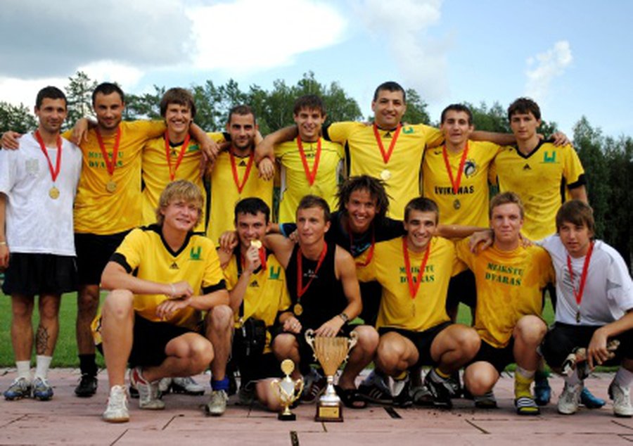 «Meikštų Dvaras» – победители «Visaginas Cup 2010» - В Висагинасе