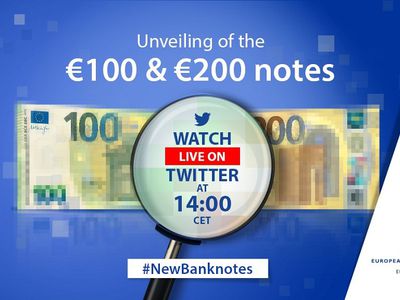 Новые банкноты евро номиналом 100 и 200 будут запущены в оборот в мае 2019 - ЕЦБ - В Мире