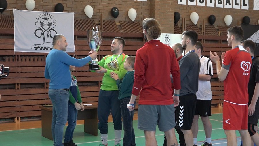 У «Эвиконаса» переняли эстафету проведения футбольных турниров (видео) - В Висагинасе
