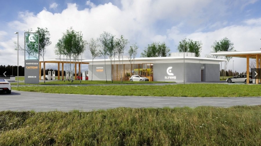 На дороге Вильнюс–Каунас–Клайпеда началось строительство парка зарядных станций для электромобилей - Энергетика