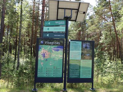 В Висагинасе оборудованы новые информационные стенды - В Висагинасе