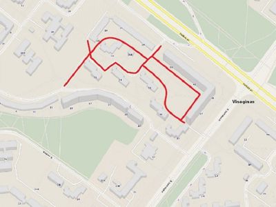 Подписан договор о реконструкции въезда во двор № 109 - В Висагинасе