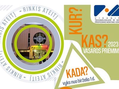 VTVPMC 2023 m. vasaros priėmimas - Visagine