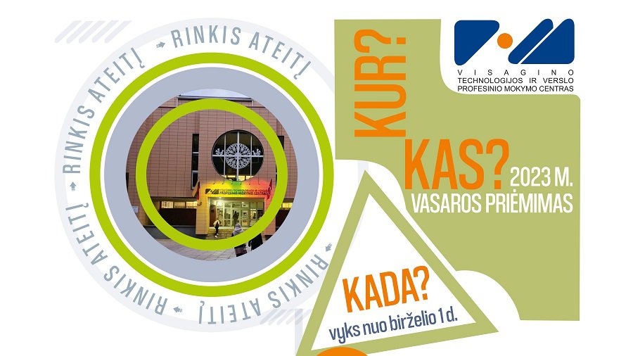 VTVPMC 2023 m. vasaros priėmimas - Visagine