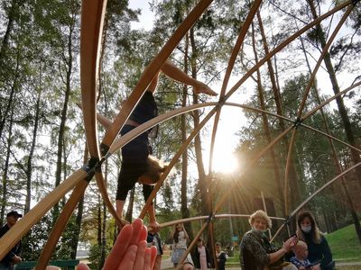 Cirko festivalis užsiminė apie akrobatinio Visagino būsimus pokyčius - Kultūros ir sporto renginiai