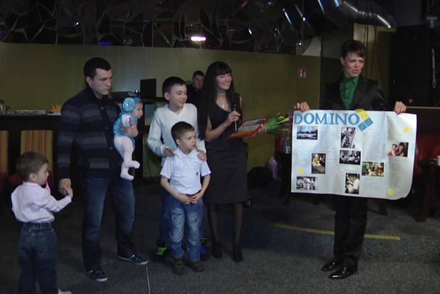 Семьям-победительницам — призы и подарки                                            - В Висагинасе