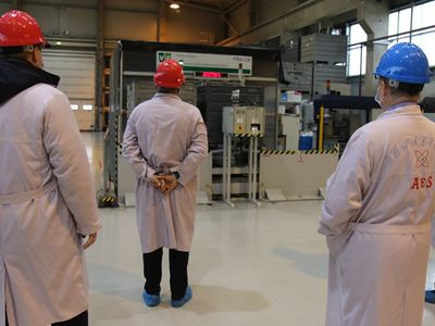 ИАЭС посетила делегация из Молдовы - В Висагинасе