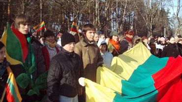 Патриотическая акция «Будь частью Литвы» пройдет 16 февраля в 15 городах

                                