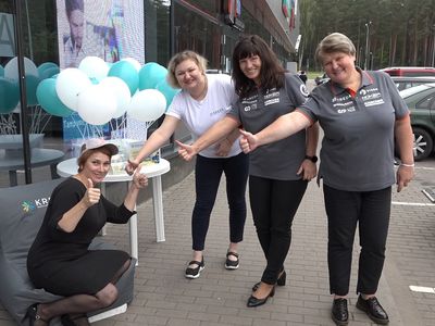 В кредитной унии «KREDA» - всегда приятные сюрпризы! (видео) - В Висагинасе