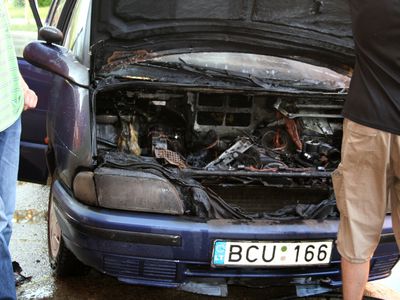 Происшествие дня - В Висагинасе