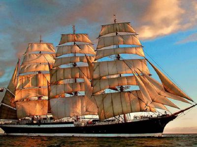 Знаменитый российский парусник "Седов" не пустили в воды Эстонии - посольство РФ - Литва и страны Балтии