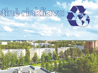 Первые многоквартирные дома отказались от мусоросборных шахт - В Висагинасе