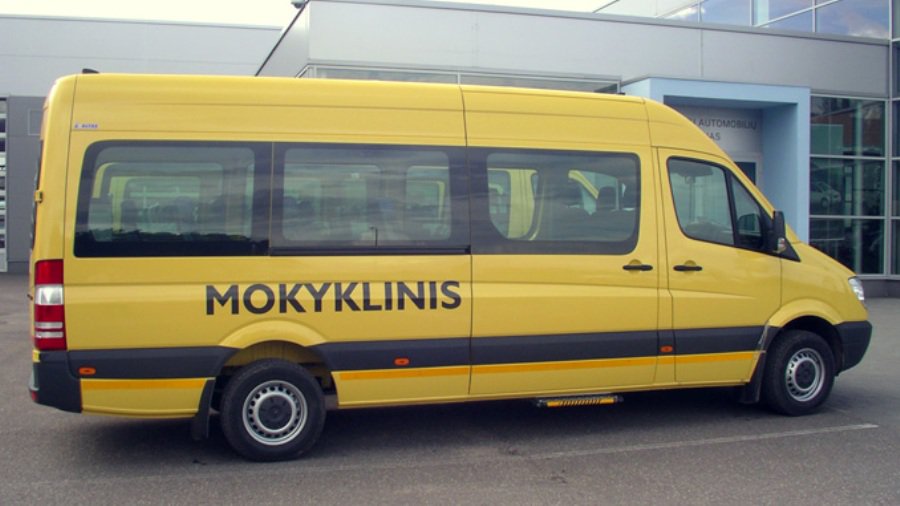Visagino mokyniams su negalia – geltonasis autobusiukas - Visagine